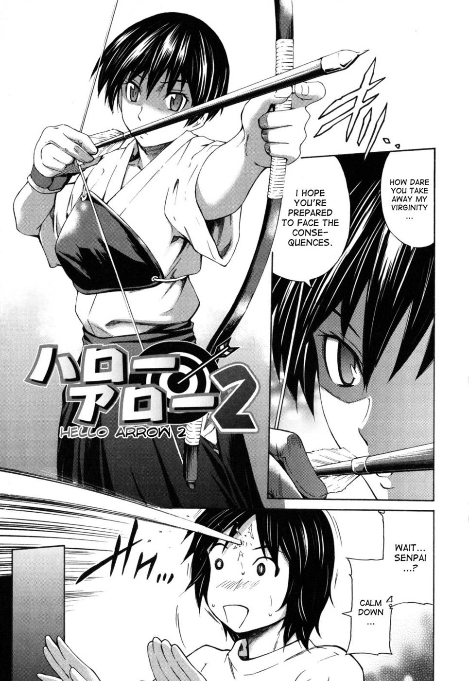 Hentai Manga Comic-Hajirai Body-Chapter 2-Hello Arrow-1